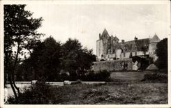 CPA the vault Angillon the castle Edges of Sauldre