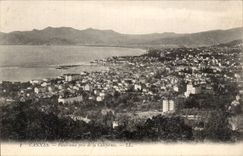 CPA Cannes Panorama taken of California