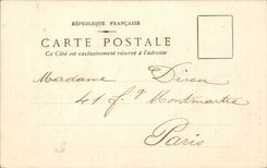 CPA Eragny Way of towing