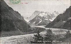 CPA Sea of ice Seen from of Montanver