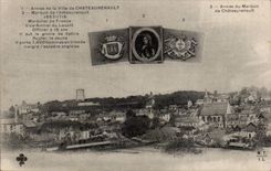 CPA Armes de la ville de Chateaurenault