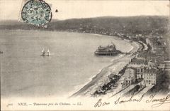 Panorama de CPA Niza tomado del castillo