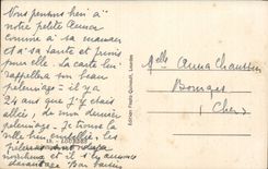 CPA Lourdes the basilica and the peak of Jer