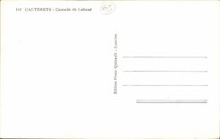 CPSM Cauterets Cascades of Lutour