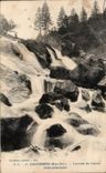 CPA Cauterets Cascades of Lutour Chute principal