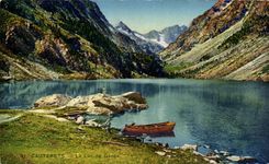 CPA Cauterets Lake Gaube