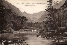 CPA Cauterets Vallee of Gaube Lac of Hooted