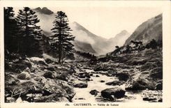 CPA Cauterets Valley of Lutour