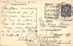 CPA Environs of Cauterets Raillere Cascades of Lutour