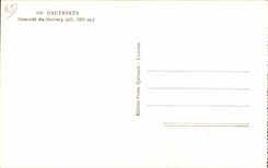 CPA Cauterets Cascades of Cerisey