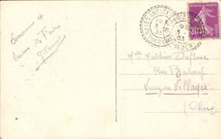 CPA Auvergne Valley of Sioule Ruins of the Castle rock