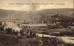CPA Valley of the Meuse Montherme Laval God forging mills