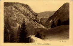 CPA the Jura Valley of Morez to the Russet-red ones