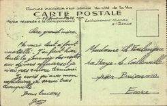 CPA View of Mourmelon the Large one (camp of Trawl-nets)