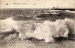 CPA Boulogne on Sea heavy weather