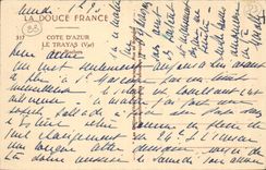 CPA Le Trayas Les rochers