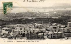 CPA Toulon View taken of the Faron Mount