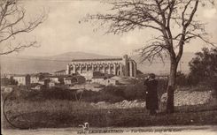 CPA Saint Maximin View taken of the station