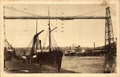 Rouen - the Transporter bridge - the Museum City - CPA