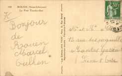 CPA Rouen Transporter bridge