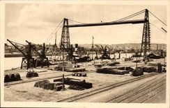 CPA Rouen the transporter bridge
