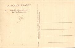 CPA Rouen the transporter bridge