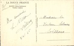 CPA Rouen Old women houses