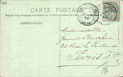 CPA Rouen the large clock