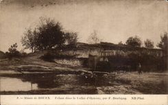 CPA Rouen Musee Locks in the valley Opteroz by Daubigny