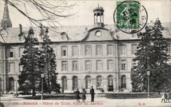Rouen - Town hall - Dimension of the Garden - CPA -