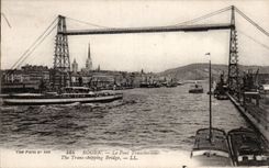 Rouen - the Transporter bridge - CPA -