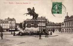Rouen - Statue of Napoleon I - CPA -
