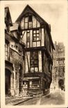 Rouen - Street Saint Romain - Old woman House - CPA