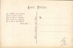 Rouen - Old woman House - Pen-and-ink drawing - CPA