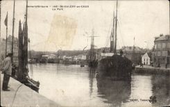 Saint Valery in Caux - the Port - CPA