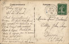 Saint Valery in Caux - View taken Cliff Upstream - CPA