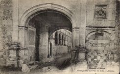 Varengeville-on-sea - Manor Ango - Entrance - CPA