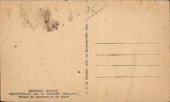 Houppeville - by Houlme - Butler Castle - House of Holidays - CPA