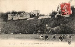 Surroundings of Lillebonne - Castle of Tancarville - CPA