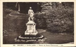 Bolbec - Public garden - CPA