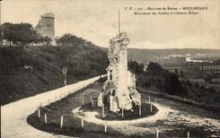 Moulineaux - Surroundings of Rouen - Monument of the Soldiers - Robert Castle - CPA