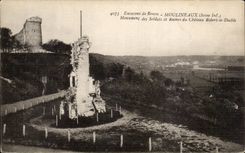 Moulineaux - Surroundings of Rouen - Monument of the Soldiers - Robert Castle Devil - CPA