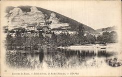 Surroundings of Rouen - Saint Adrien - White Rocks - CPA