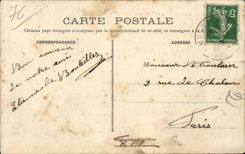 Castle of Mesnieres - Arrival - CPA