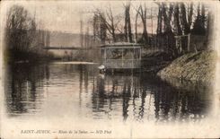 Saint Aubin - Banks of the Seine - CPA