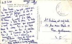 RY - Church - Porch - CPA