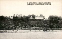 Bardouville - Castle of the Red Corset - Episode a drama strapping with the Middle Ages - CPA