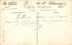 Castle of Mesnieres - Arrival to the Castle - CPA