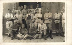 Real photo Militaria Soldiers