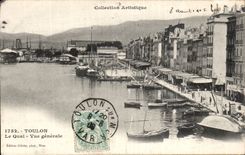 CPA Toulon the quay View